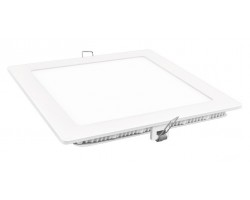 Downlight panel LED Cuadrado 225x225mm Blanco 18W, desde 6€/Ud